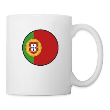 Portugal Flag Portuguese Gift - Mug - white - Right