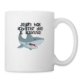Jetzt hol ich mir die 1. Klasse - Tasse - Weiß - Rechts