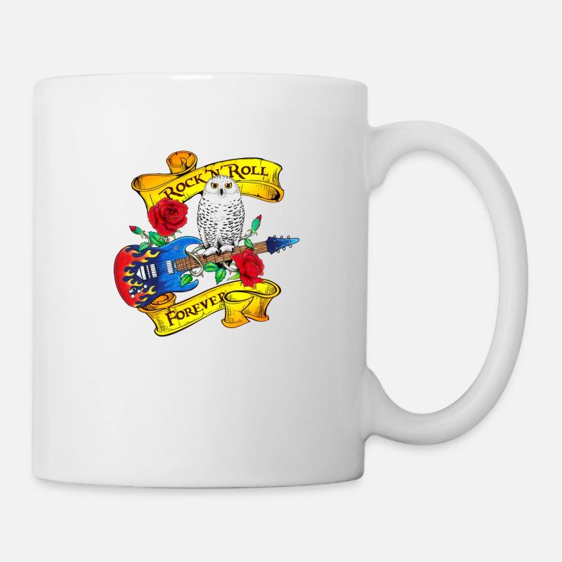 Rock'n'Roll - Tasse - Weiß
