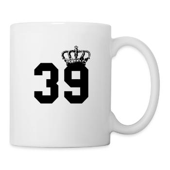 39 crown - Mug - white - Right