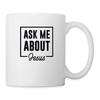 Christliche Sprüche - Tasse - Weiß - Rechts