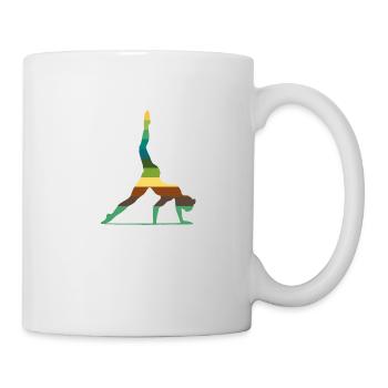Gymnases d’art Gymnase Fitness Sport Gymnastique - Mug blanc - blanc - Droite