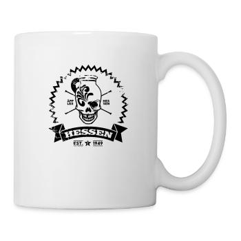 Skull Hessen - Tasse - Weiß - Rechts