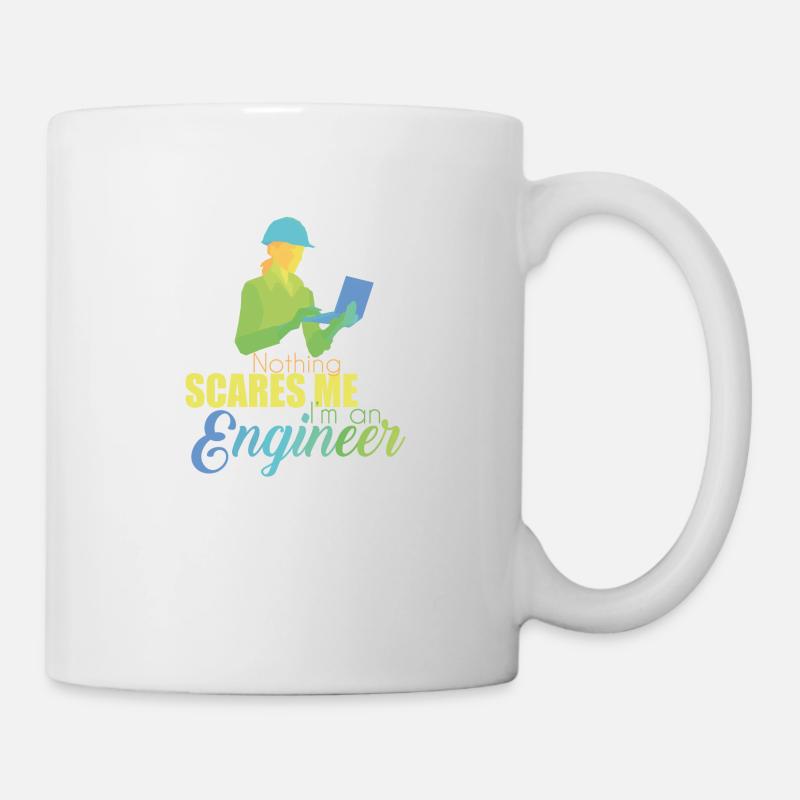 Engineer Engineer Technician Electrical Engineering Mechanical Engineering - Mug - white
