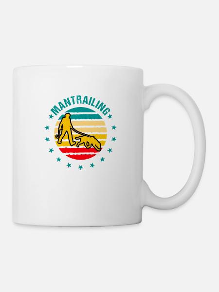 Étoiles Mantrailing by The Manzanita’s - Mug blanc - blanc