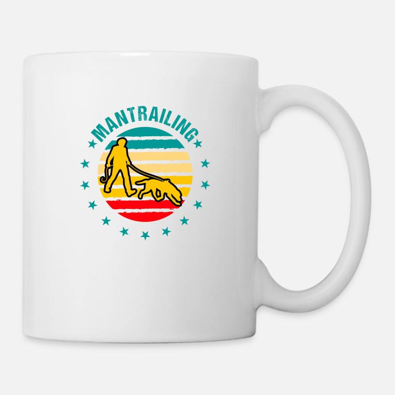Étoiles Mantrailing by The Manzanita’s - Mug blanc - blanc