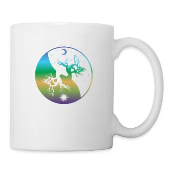 Yin Yang Day/Night by The Manzanita ́s - Mug - white - Right