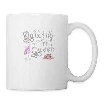 Dancing queen-Silver - Mug blanc - blanc - Droite