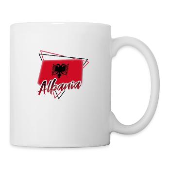 Albanie - Mug blanc - blanc - Droite