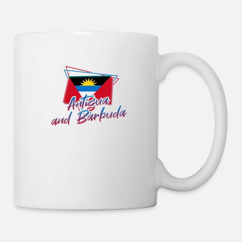 Antigua und Barbuda - Tasse - Weiß