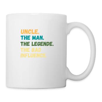 UNCLE THE MAN MYTH BAD INFLUENCE - Tasse - Weiß - Rechts