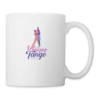 Danse de tango danseur danseur - Mug blanc - blanc - Droite
