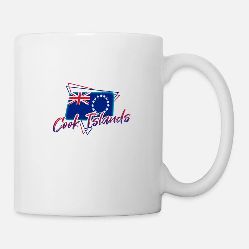 Cookinseln - Tasse - Weiß