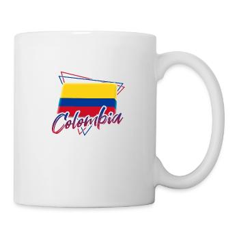 Colombie - Mug blanc - blanc - Droite