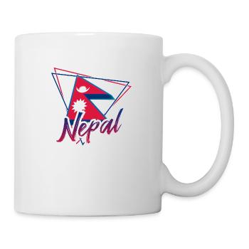 Nepal - Tasse - Weiß - Rechts