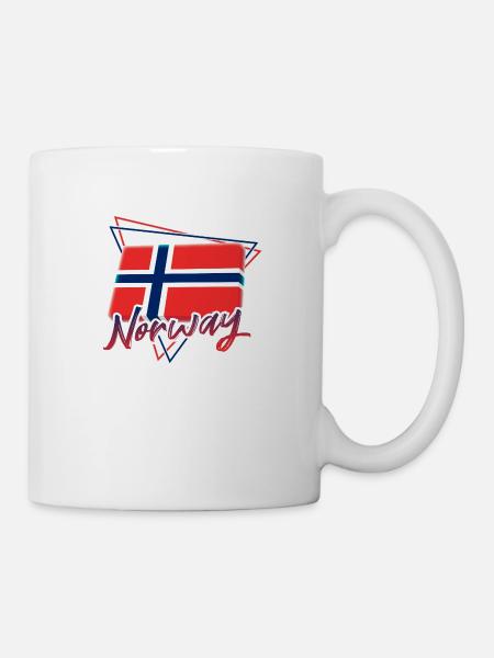 Norwegen - Tasse - Weiß