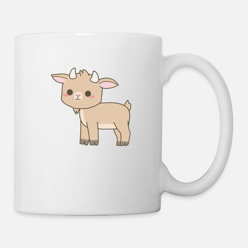 Chèvre - Mug blanc - blanc