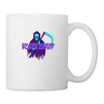 Grim Retro Reaper - Tasse - Weiß - Rechts