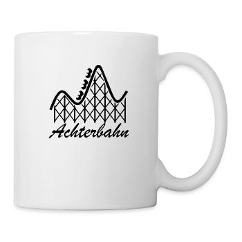 Rollercoaster Achterbahn - Tasse - Weiß - Rechts