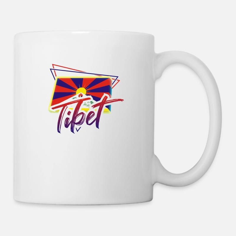 Tibet - Tasse - Weiß