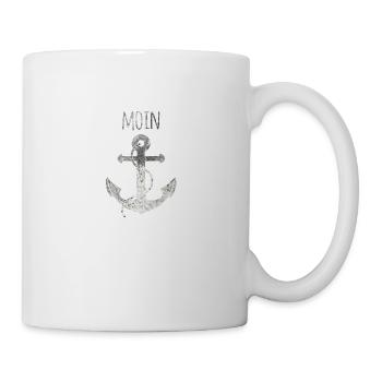 Anker MOIN Grunge - Tasse - Weiß - Rechts