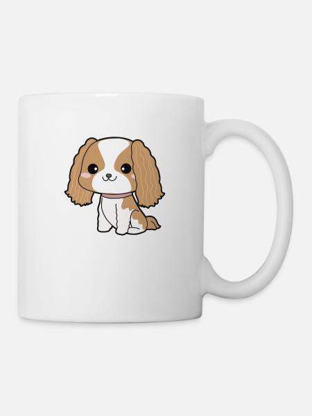 Cavalier King Charles Spaniel - Mug blanc - blanc
