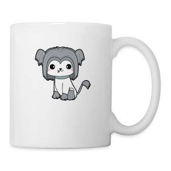 Chinesischer Schopfhund - Tasse - Weiß - Rechts