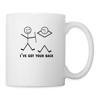 i've got your back - Mug - white - Right