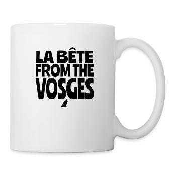 la bête from the vosges - Mug blanc - blanc - Droite