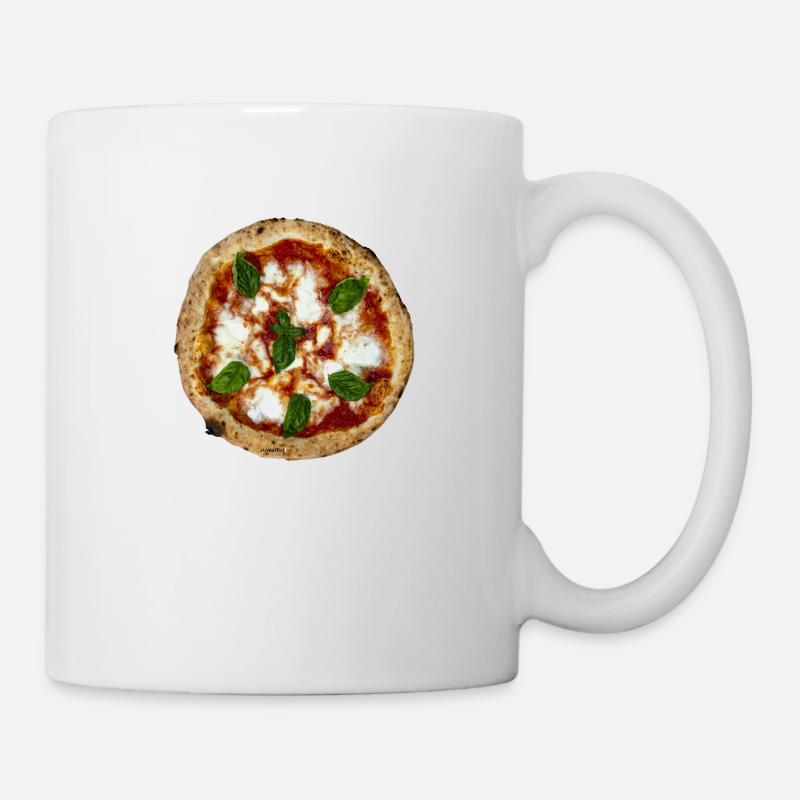 Pizza - Tasse - Weiß