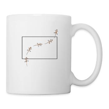 Gecko - Tasse - Weiß - Rechts