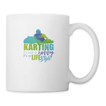 Go Kart - Tasse - Weiß - Rechts