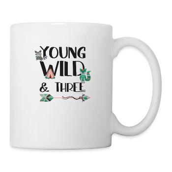 Young Wild & Three - Tasse - Weiß - Rechts