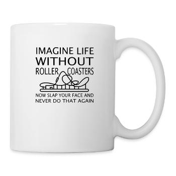 Rollercoaster Roller Coaster - Mug - white - Right