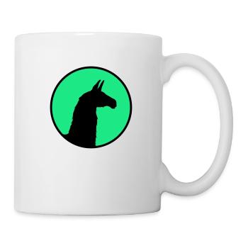 Lama Alpaka Südamerika Lateinamerika Tierwelt Inka - Tasse - Weiß - Rechts