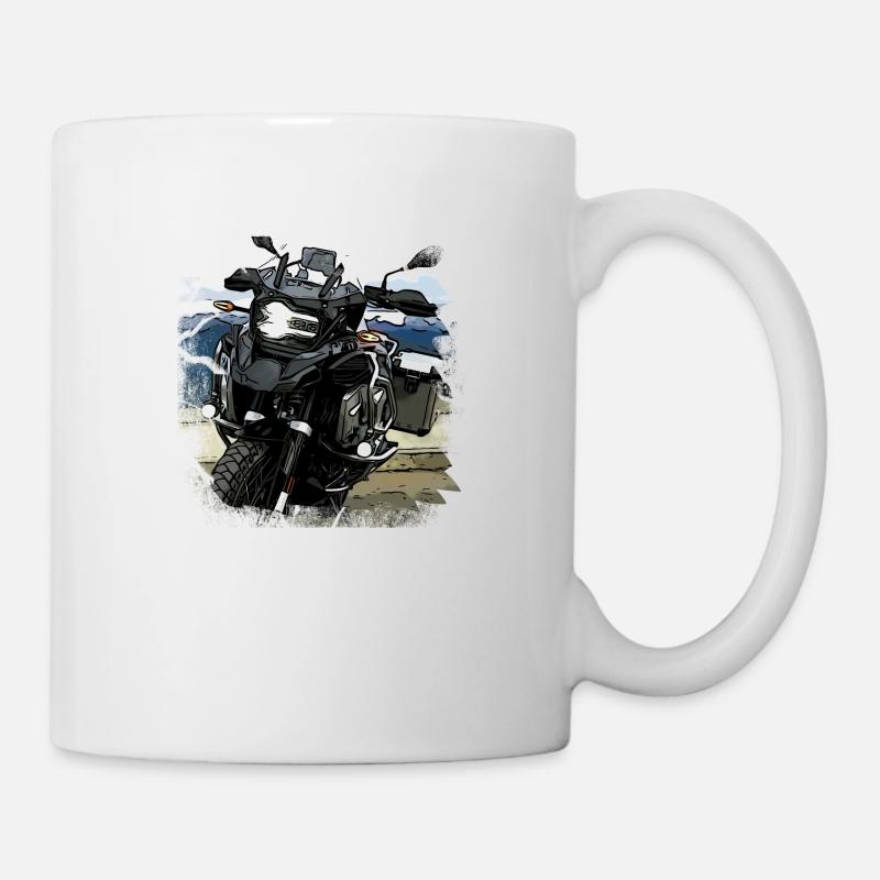 GS noir - Mug blanc - blanc