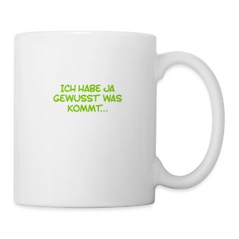das ist keine Überraschung - Tasse - Weiß - Rechts