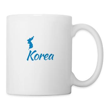 One Korea Friedenssymbol Geschenkidee - Tasse - Weiß - Rechts