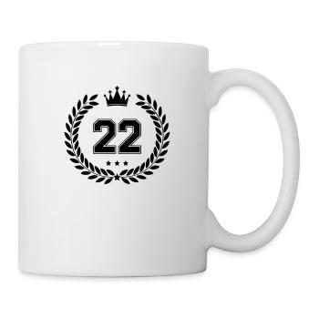 wappen 22 - Tasse - Weiß - Rechts