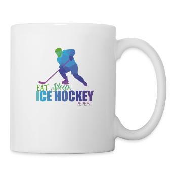 Hockey - Mug blanc - blanc - Droite