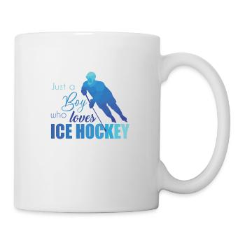 Hockey - Mug blanc - blanc - Droite