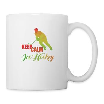 Hockey - Mug blanc - blanc - Droite