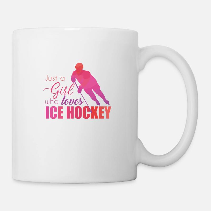 Eishockey - Tasse - Weiß