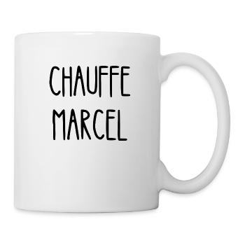 chauffe marcel - Mug blanc - blanc - Droite