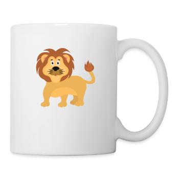 Lion - Mug blanc - blanc - Droite