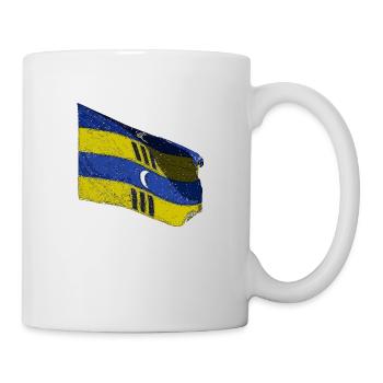 Hinweis Ameland - Tasse - Weiß - Rechts