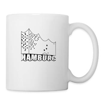 Elbphilharmonie Hamburg - Tasse - Weiß - Rechts