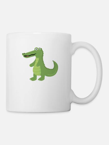 Alligator - Tasse - Weiß