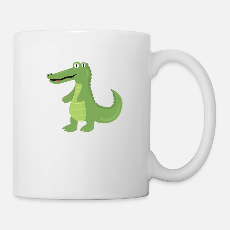 Alligator - Tasse - Weiß