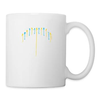 Parapente Fleurs parapente Brummelkhacken - Mug blanc - blanc - Droite